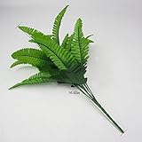 Kicode ホームデコレーションのための植物のミニプラスチックフェイクグリーングラス（ファーン草）