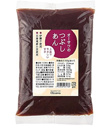 Amazon | 山清 北海道産有機小豆使用つぶあん ＜200g ＞ 3個 | 山清