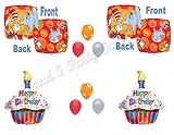 新しい。Dr。Seuss The Cat in the Hat Happy Birthday Balloons Decoration Suppliesパーティーベビーシャワー