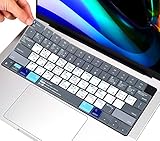 MacBook Pro 14 16 M5/M4/M3/M2/M1 A3112 A3185 A3401 A3186 A3403 A2918、M5-M2 MacBook Air 15 A3241 A3114 A2941/Air 13 A用 MacBook ショートカット キーボードカバー 3240 A3113 A2681、Macbook Neo 13 プロテクタースキン