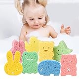 トトハウス(TOTO HOUSE) 　ランダムで発送　1個　超柔らかい入浴綿　ベビー・子供用スポンジ　かわいい動物　うさぎ　象　豚　蛙　子供をお風呂が好きになるスポンジ