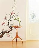 Pop Decors PT-0151-Vb Beautiful Wall Decal Plum Blossom [並行輸入品]