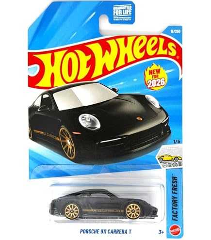 Amazon | Hot Wheels Porsche 911 GT3 RS、ファクトリー500 10/10