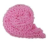 Padoora Newborn Cotton Thread Knitting Blanket Photography Props 40 x 60cm (Pink) by Padoora