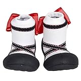 AB03-Black [ バレエ ]　Attipas [ アティパス ] ベビーシューズ M(11.5cm)：3.ブラック