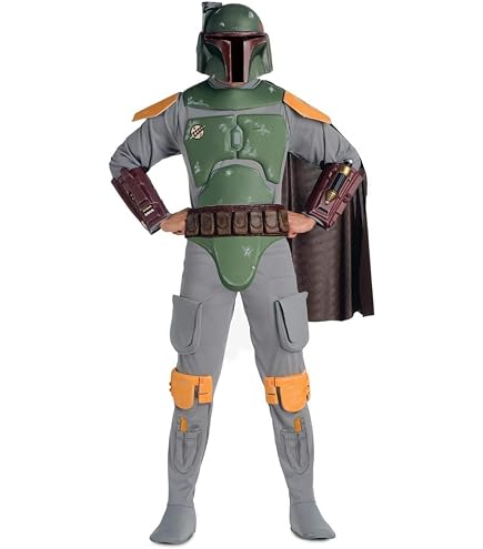 Amazon.co.jp: スターウォーズ ボバフェット デラックス大人用コスプレ