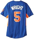 MLBニューヨークメッツメンズDorell Wright 5 Fever Player Jersey L ブルー