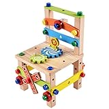 マルチ機能的アセンブリとアセンブリツール椅子木製Constructionセット