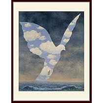 原画 アクリル画 【大家族】 作品解説】ルネ・マグリット「大家族