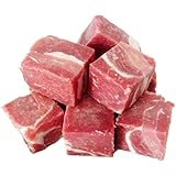 羊肉 ラム肉 カット 骨なし 子羊 LAMB BONELESS CUT 1kg　カレー用 煮込み用 サイコロ ダイスカット 大き目