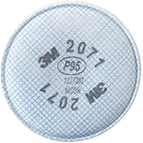 3M Particulate Filter 2071, P95 Respiratory Protection, 50 pairs (100 Individual Filters) by 3M