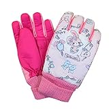 サンリオ キッズ スノー手袋 雪用手袋 防寒 雪遊び 女の子 冬物 通園通学 fo-gr3 7-8才 ぼんぼんりぼん（ピンク）