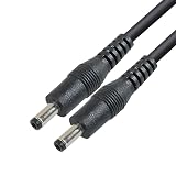 ZUUN (ズーン) 外径4.0mm 内径1.7mm 1m (オス)-(オス) DC電力供給ケーブル 対応電力12V 2Aまで 外付けDVDや学習用タブレットやカーナビ PSPなど (1m)