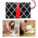 Itian おむつ取替えマット ベビー用おでかけ防水パッド おむつ替えシート 防水シーツ おしめパッド 軽量 コンパクトに収納 携帯便利 洗濯可能