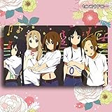 センコウドロー アニメ けいおん！ K-ON! 平沢唯 ひらさわ ゆい カードゲームプレイマット プレイマット 収納ケース付き TCG万能 萌え カード枠なし (60cm * 35cm * 0.2cm)