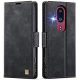 らくらくスマートフォン F-53E ケース 手帳型 F-53E 手帳型ケース ラクラクスマホ f53e ケース docomo F53E ドコモ カバー RAKURAKU F-53E 携帯ケース ラクラクスマートフォン F53E 手帳 スマホケース RFID磁気防止 携帯カバー スマホカバー サイドマグネット カードケース カード収納 スタンド機能 耐摩擦 全面保護 ブラック