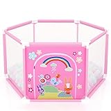 GrowthPic Toddler Safety Playard Play Fence For Kids [並行輸入品]