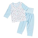 西松屋 [EFD] のりもの柄ロールアップ前開き長袖パジャマ 【80cm・90cm・95cm】　80