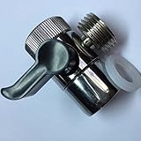 Malida切替弁バルブfor Counter Top水フィルター蛇口アダプタ、1 / 2インチオスねじチューブ。