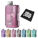 【Ⅲ】Aspire GOTEK X Ⅲ POD Kit｜アスパイア ゴテック エックス 3｜出力調整機能 遂に搭載！｜FlavorKitchenオリジナルミニポーチ付属｜VAPE ベイプ 電子タバコ スターターキット 1200mAh｜ メッシュコイル (Pink)