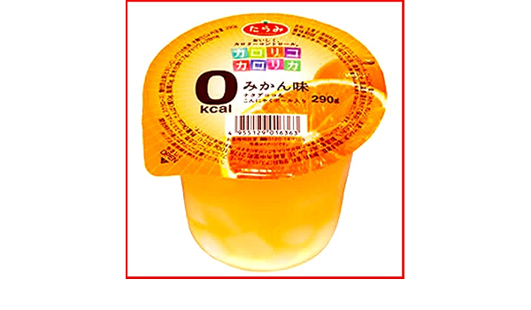 Amazon たらみ ゼロカロリーゼリー みかん味 290ｇ X 6個 たらみ ゼリー 通販