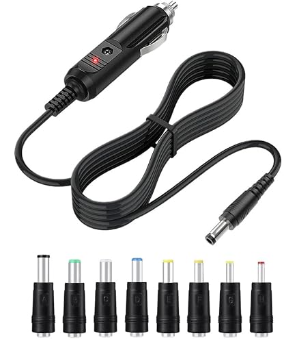 Amazon.co.jp: DC5525からシガーソケット充電用ケーブル ポータブル