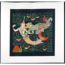 タイ　民族絵画　額付き　レア物 51eSFnsxjTL._AC_UL210_SR210,