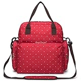 (エンジェルムーン) AngelMoon マザーズバッグ 大容量 軽量 多機能 リュック ショルダーバッグ ママバッグ 3WAY オシャレ オムツ カジュアル カラフル キャンバス キーホルダー キル