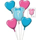 Unisex Baby Shower Balloon Cluster by Creative Party