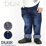 (ディラッシュ) DILASHストレッチデニムパンツ（ワイドストレート・フル）/秋 90 デニム