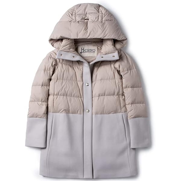 Amazon | HERNO ヘルノ SOFIA 超軽量ショート丈 七分袖 ダウン