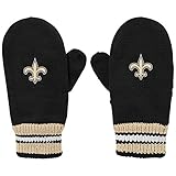 新しいOrleans SaintsユースNFLチームロゴ刺繍ミトン