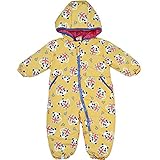 2016年 PANDA 中綿ジャンプスーツ 防寒衣料 撥水加工 イエロー◇100cm