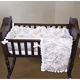 Baby Doll Bedding Toile Deluxe Cradle Set, Bone by BabyDoll Bedding
