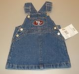 San Francisco 49ers Infant Girlsデニムジャンパーbyリーボック( 24 Months )