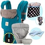 エルゴベビー 抱っこ紐（ベルト付） オリジナル/ティール・インサート3III 【正規代理店2年間保証-SG認定付】 よだれパッド+収納ポーチ付