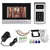 VBESTLIFE　ドアモニター　HDビジュアルインターコムビデオ　ドアベル　ナイトビジョン　IP65防水　超耐久性　高精細　ビデオ録画機能　ホームセキュリティ　システム(セット)