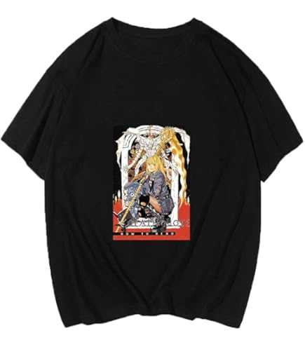 Amazon.co.jp: メンズ Tシャツ Mサイズ デスノート L 白 DEATHNOTE