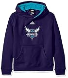Charlotte Hornetsユースプルオーバーフード付きスウェットシャツ – パープル、 パープル