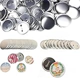 缶バッジ素材 58mm 缶バッジマシーン用素材 100セット 缶バッジパーツ オリジナルバッジ作成 缶バッヂ製造 缶バッジマシーン用素材 DIY 手作り素材 缶バッヂ作成 ワッシャー付き (金属製)