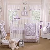 Papillon 4 Piece Baby Crib Bedding Set by Petit Tresor by Petit Tresor [並行輸入品]