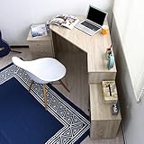 書斎机 オフィスデスク パソコンデスク L字型 コーナーデスク ハイタイプ コーナー コンパクト 省スペース 机 l字型 木製 オーク TIP4000OAK