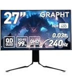 Amazon.co.jp: GRAPHT QD MiniLED ゲーミングモニター 24.5