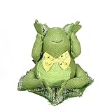 Northlight 8 Green Yellow and White Decorative Sitting Frog Spring Table Top Decoration【クリスマス】【ツリー】 