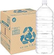 [Amazonブランド] Happy Belly 天然水ラベルレス 岐阜・美濃 2L×9本