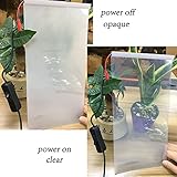 Hoho 30.48 cmx15.24 cm Switchable Film Switchable投影画面PDLCスマートガラスフィルムタッチ画面Tint