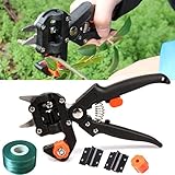 Beito 接木ハサミ 剪定鋏 園芸用はさみ 果樹接ぎ木 ステンレス製 替え刃2枚付き ガーデンニング