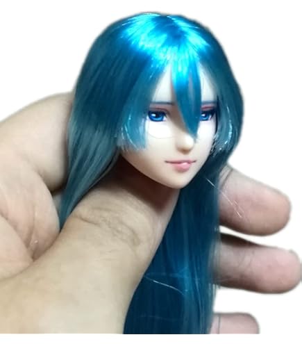 Amazon | LULU SHOP 1/6 フィギュア ドール 用 ヘッド 植毛タイプ