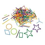 ノーブランド品 約540枚　プラスチック製　ビルディング　ブロック　子供　積み木　おもちゃ　プレゼント