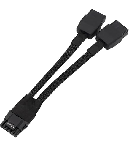 Amazon.co.jp: 16Pin GPU ケーブル 12VHPWR 電源アダプタ 2x 8Pin から